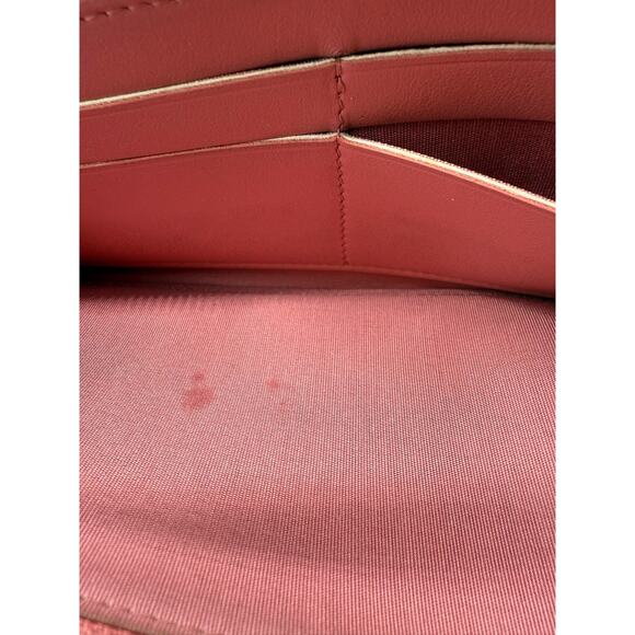 Chanel Caviar Quilted Large CC logo Zip Around Wallet Pink*Very Nice Condition - Picture 15 of 16